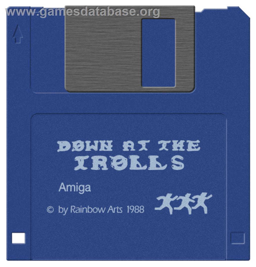 Realm of the Trolls - Commodore Amiga - Artwork - Cartridge