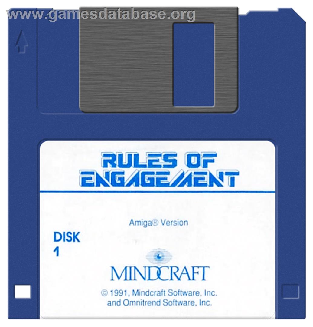 Rules of Engagement - Commodore Amiga - Artwork - Cartridge