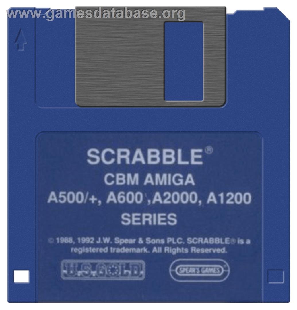 Scrabble - Commodore Amiga - Artwork - Cartridge