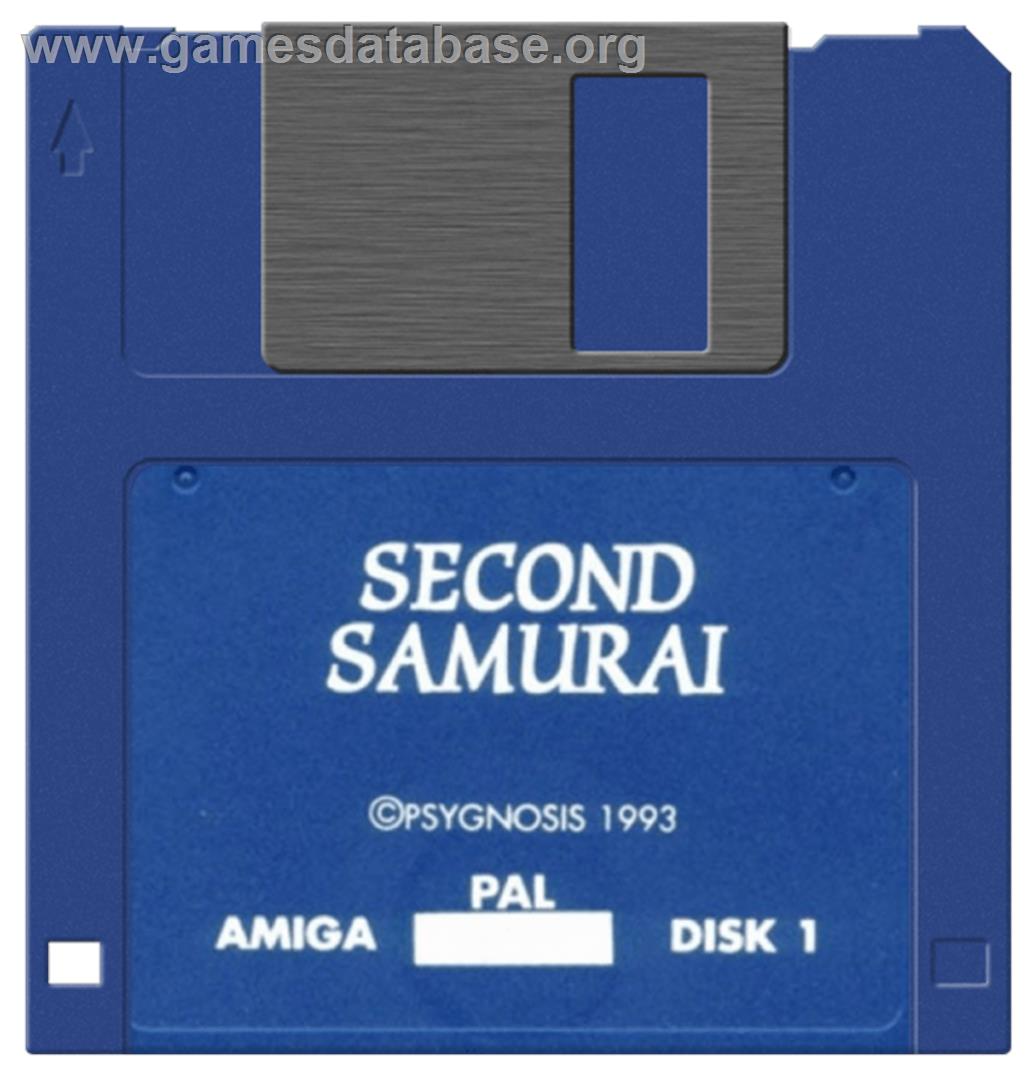 Second Samurai - Commodore Amiga - Artwork - Cartridge