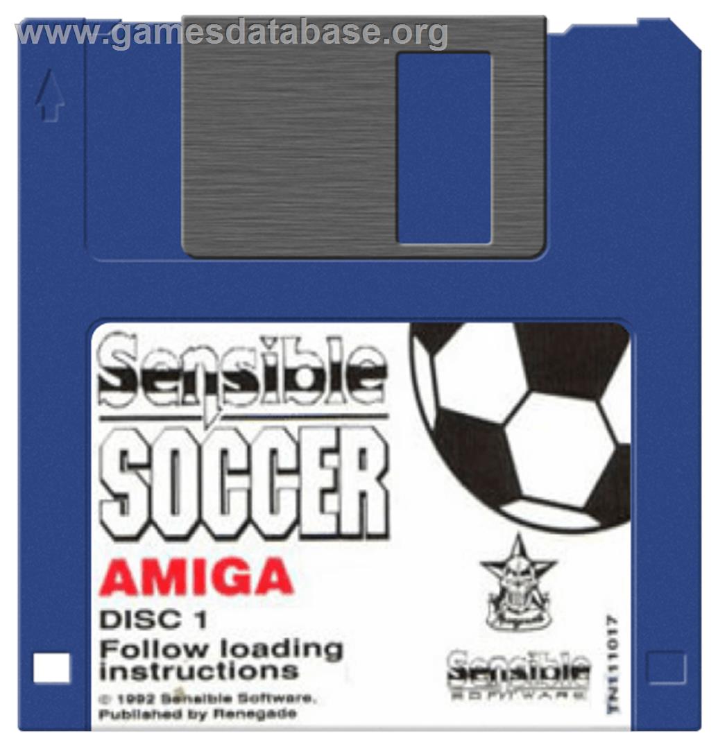 Sensible Soccer: European Champions: 92/93 Edition - Commodore Amiga - Artwork - Cartridge