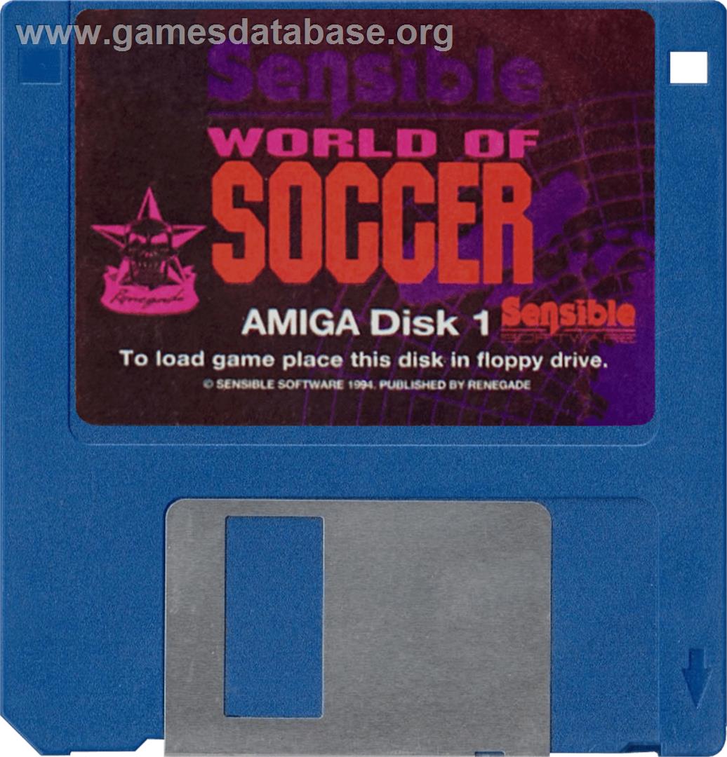 Sensible World of Soccer - Commodore Amiga - Artwork - Cartridge