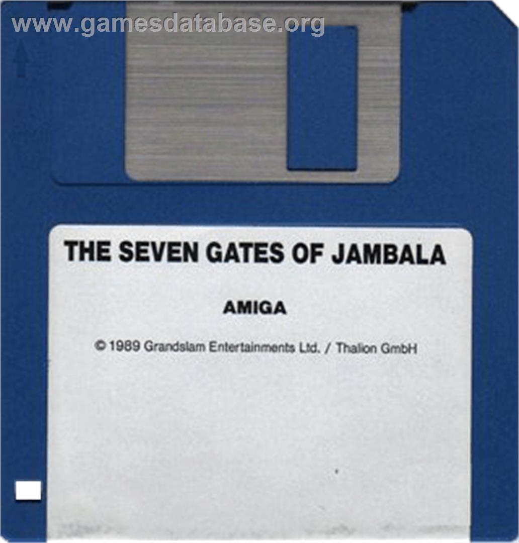 Seven Gates of Jambala - Commodore Amiga - Artwork - Cartridge