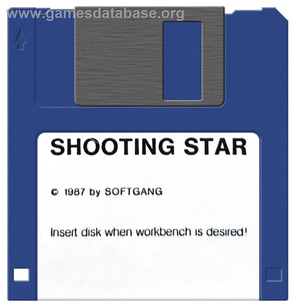 Shooting Star - Commodore Amiga - Artwork - Cartridge