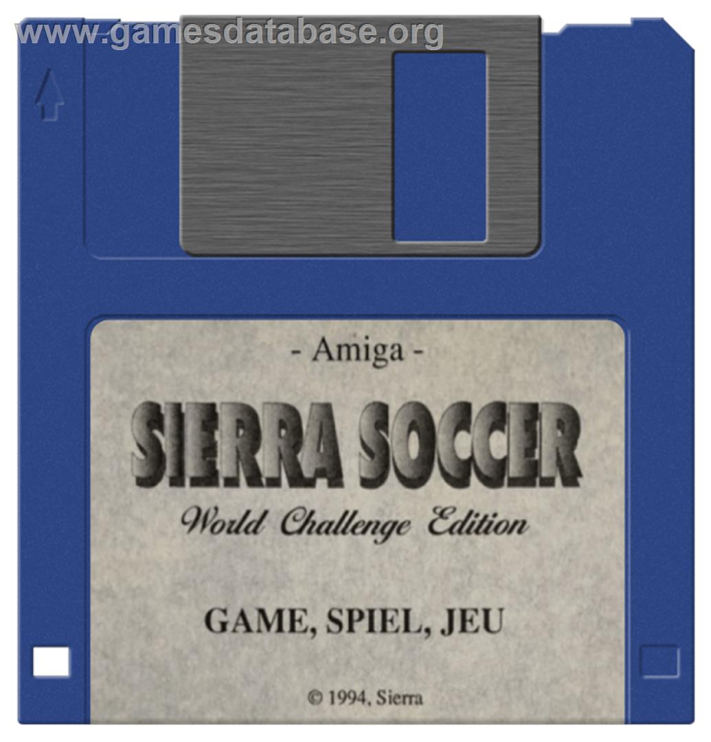 Sierra Soccer - World Challenge Edition - Commodore Amiga - Artwork - Cartridge