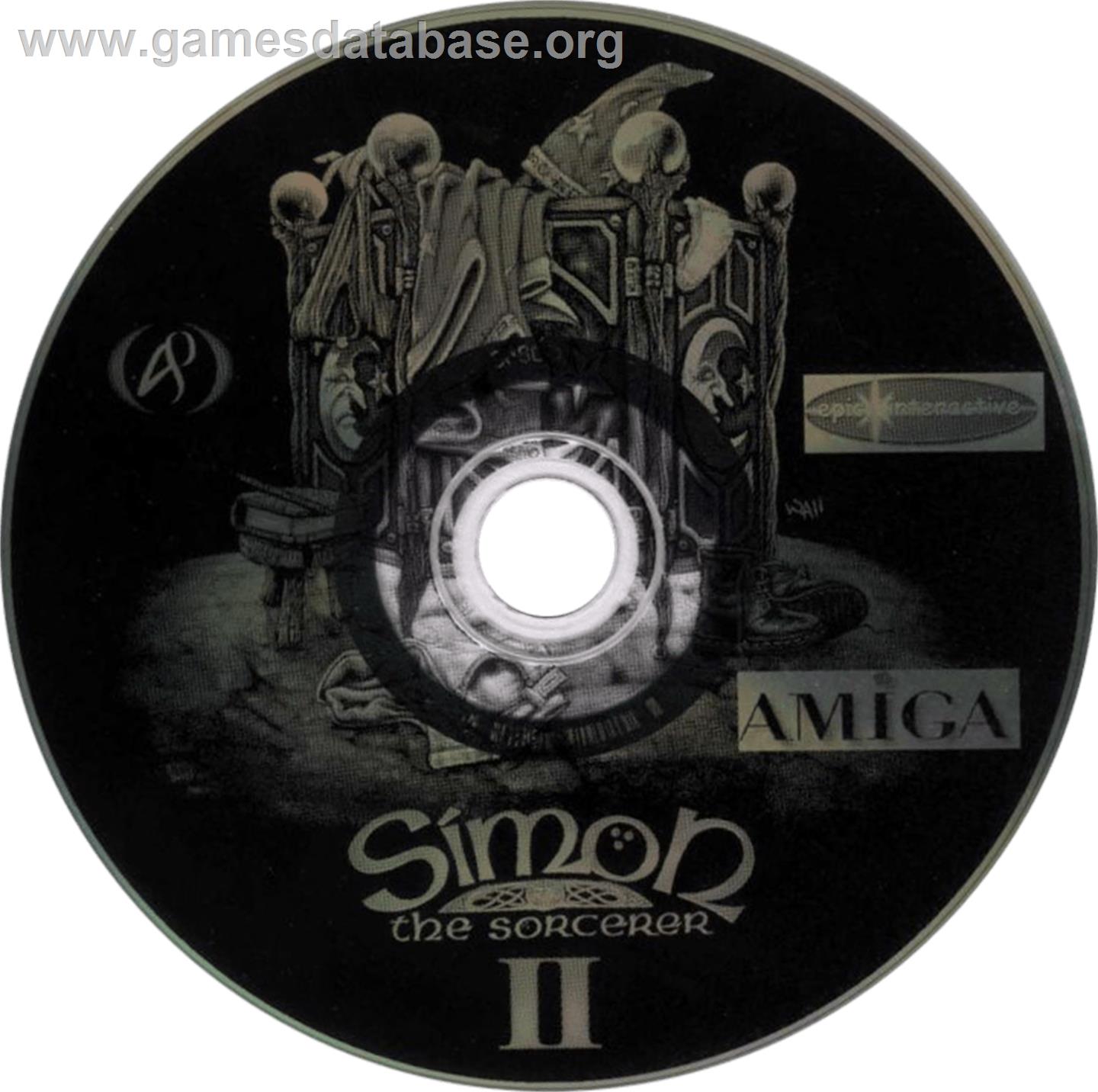 Simon the Sorcerer II: The Lion, the Wizard and the Wardrobe - Commodore Amiga - Artwork - Cartridge