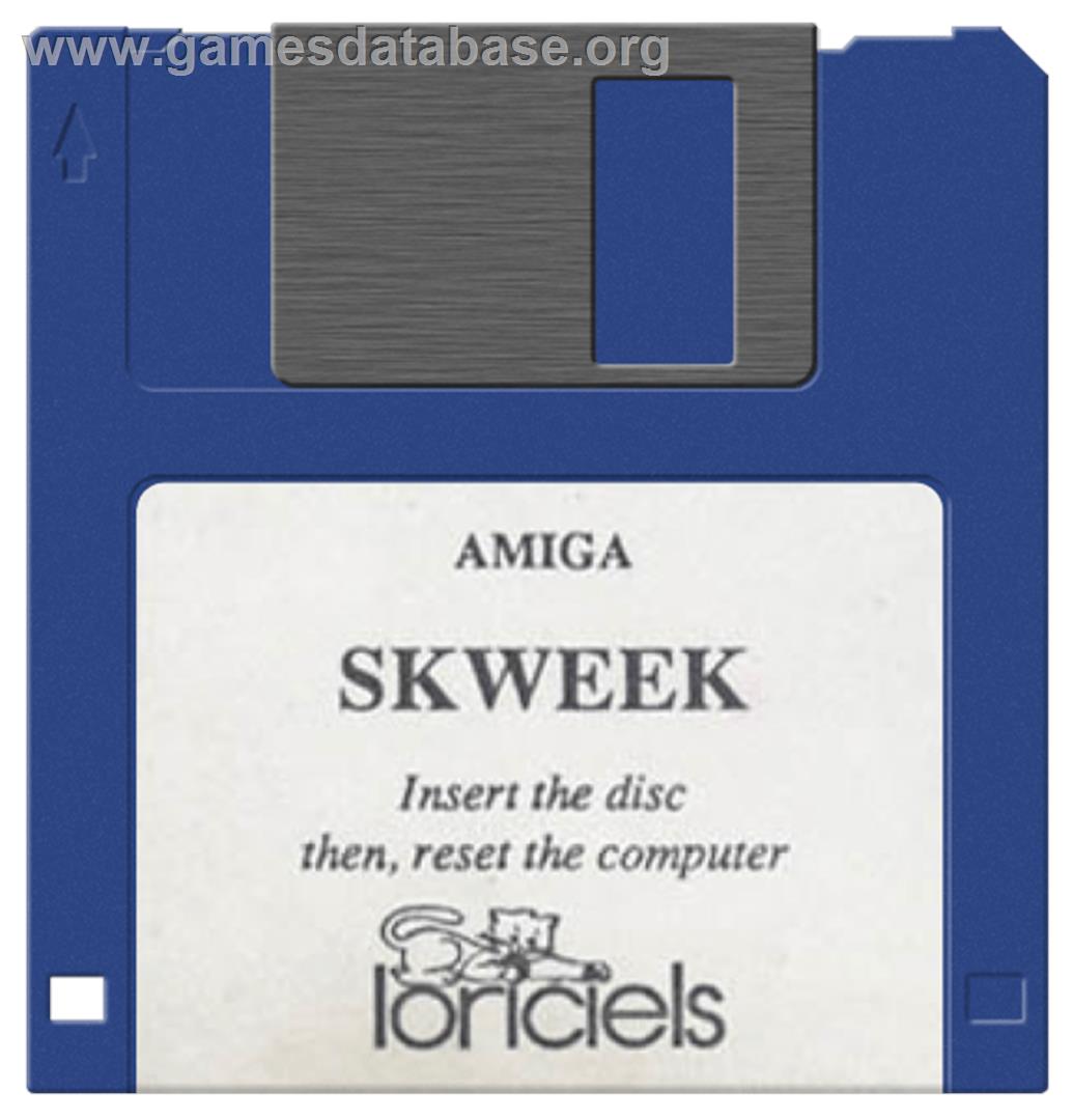 Skweek - Commodore Amiga - Artwork - Cartridge