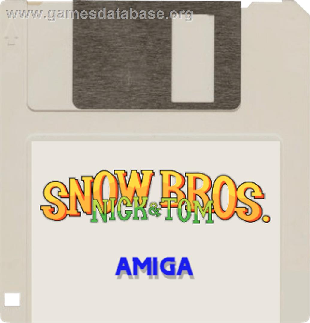 Snow Bros. - Commodore Amiga - Artwork - Cartridge