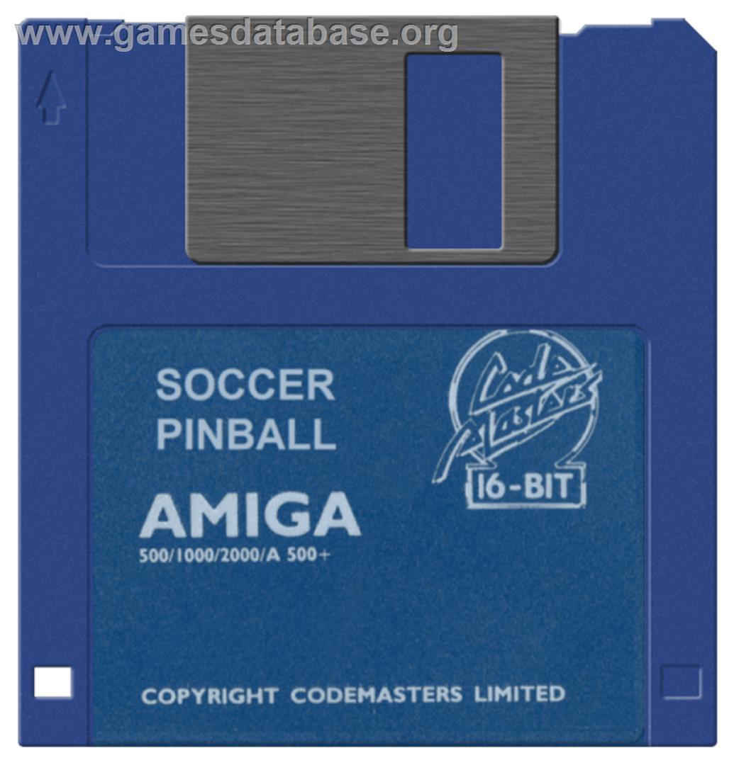 Soccer Pinball - Commodore Amiga - Artwork - Cartridge