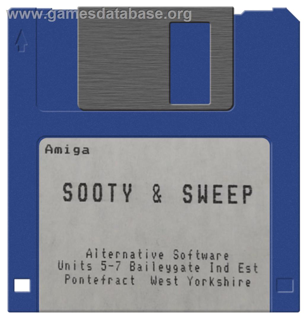 Sooty And Sweep - Commodore Amiga - Artwork - Cartridge