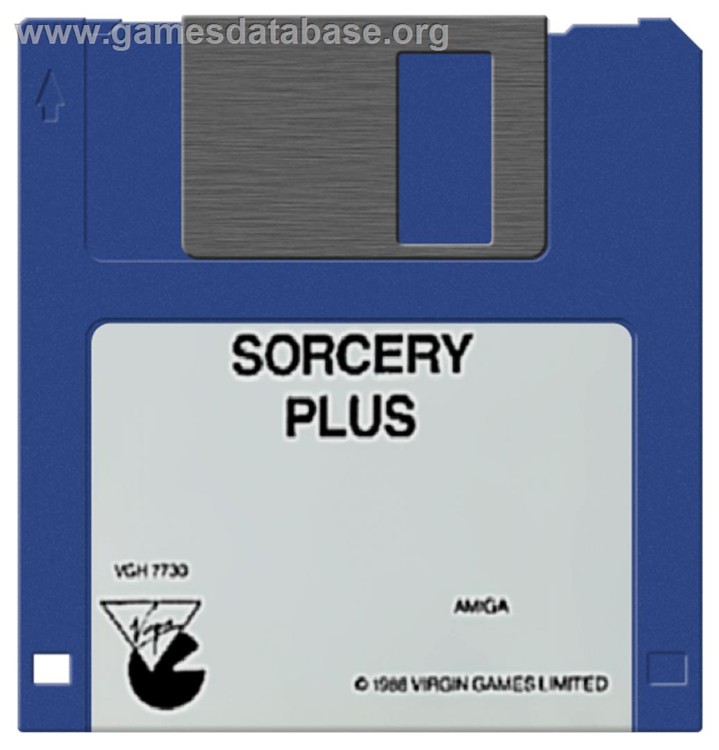 Sorcery Plus - Commodore Amiga - Artwork - Cartridge