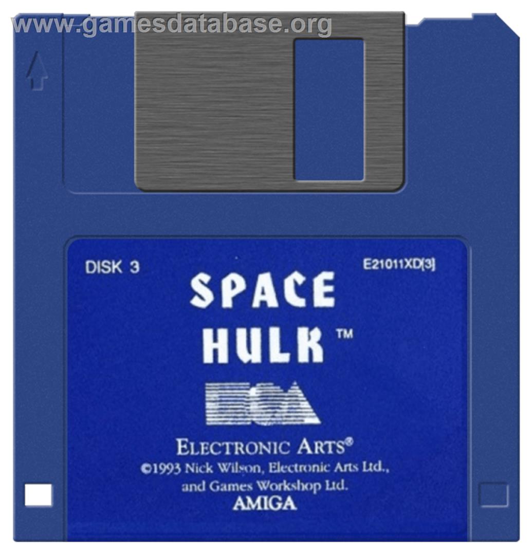 Space Hulk - Commodore Amiga - Artwork - Cartridge