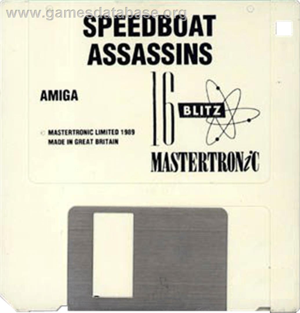 Speedboat Assassins - Commodore Amiga - Artwork - Cartridge