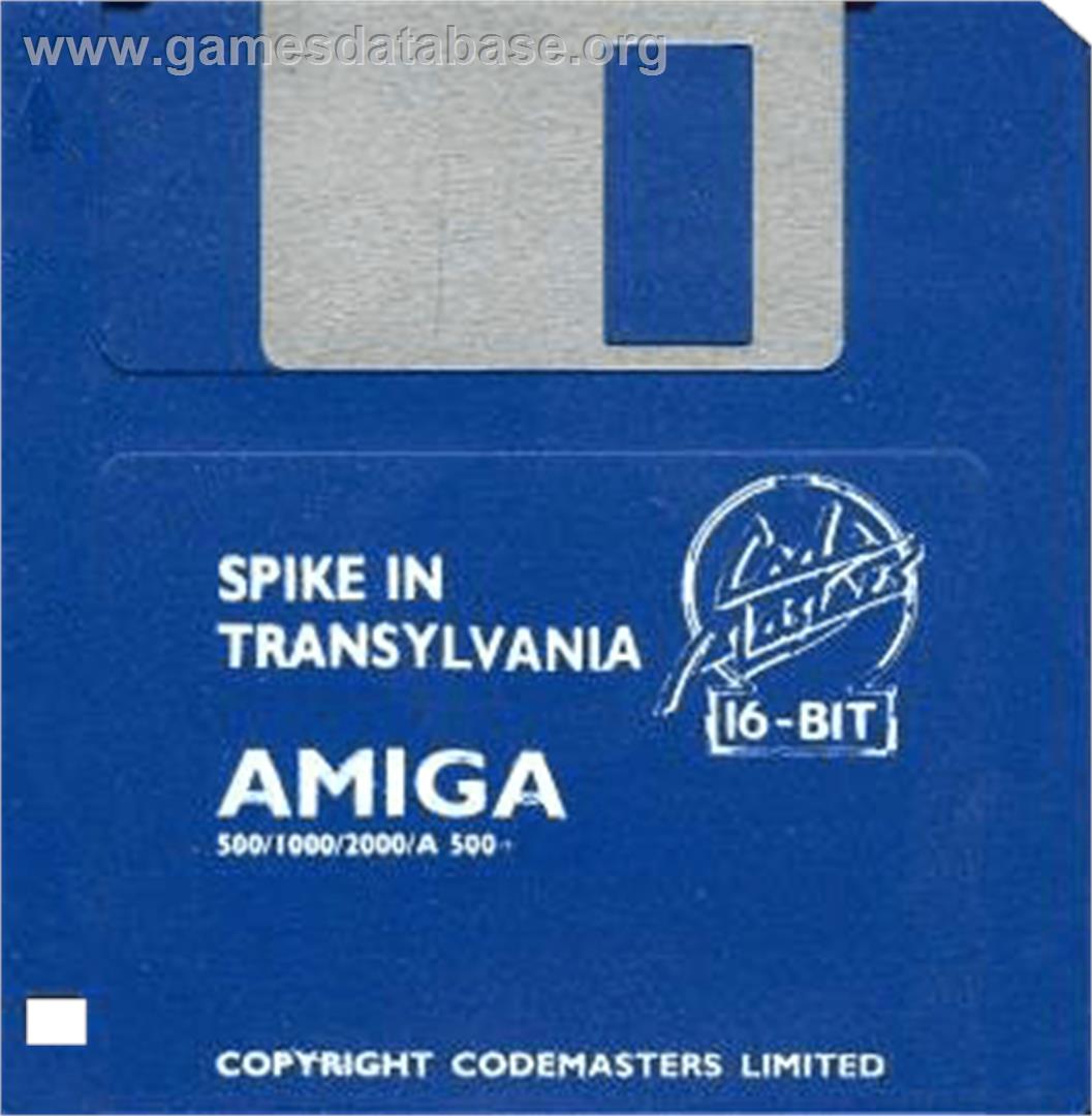 Spike in Transilvania - Commodore Amiga - Artwork - Cartridge