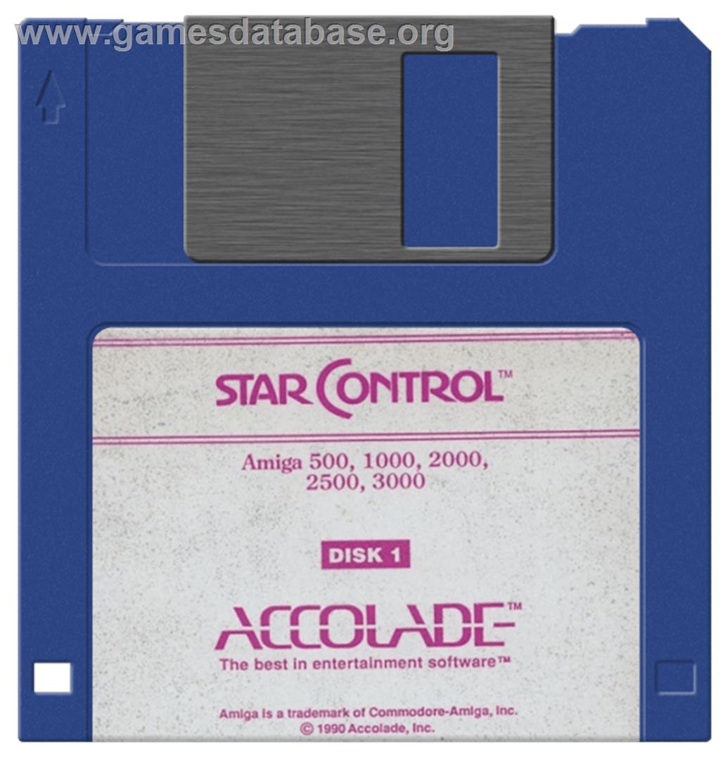Star Control - Commodore Amiga - Artwork - Cartridge