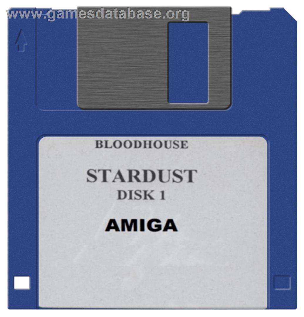 Star Dust - Commodore Amiga - Artwork - Cartridge