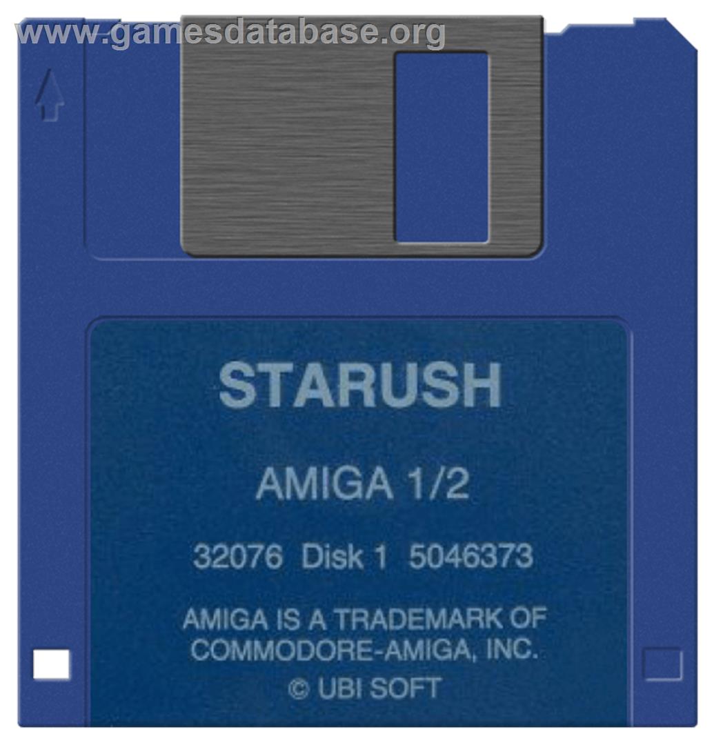 Starush - Commodore Amiga - Artwork - Cartridge