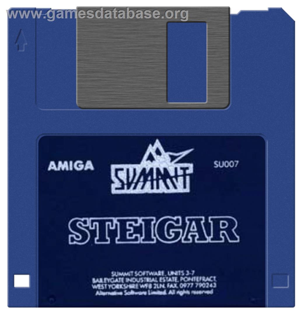 Steigar - Commodore Amiga - Artwork - Cartridge