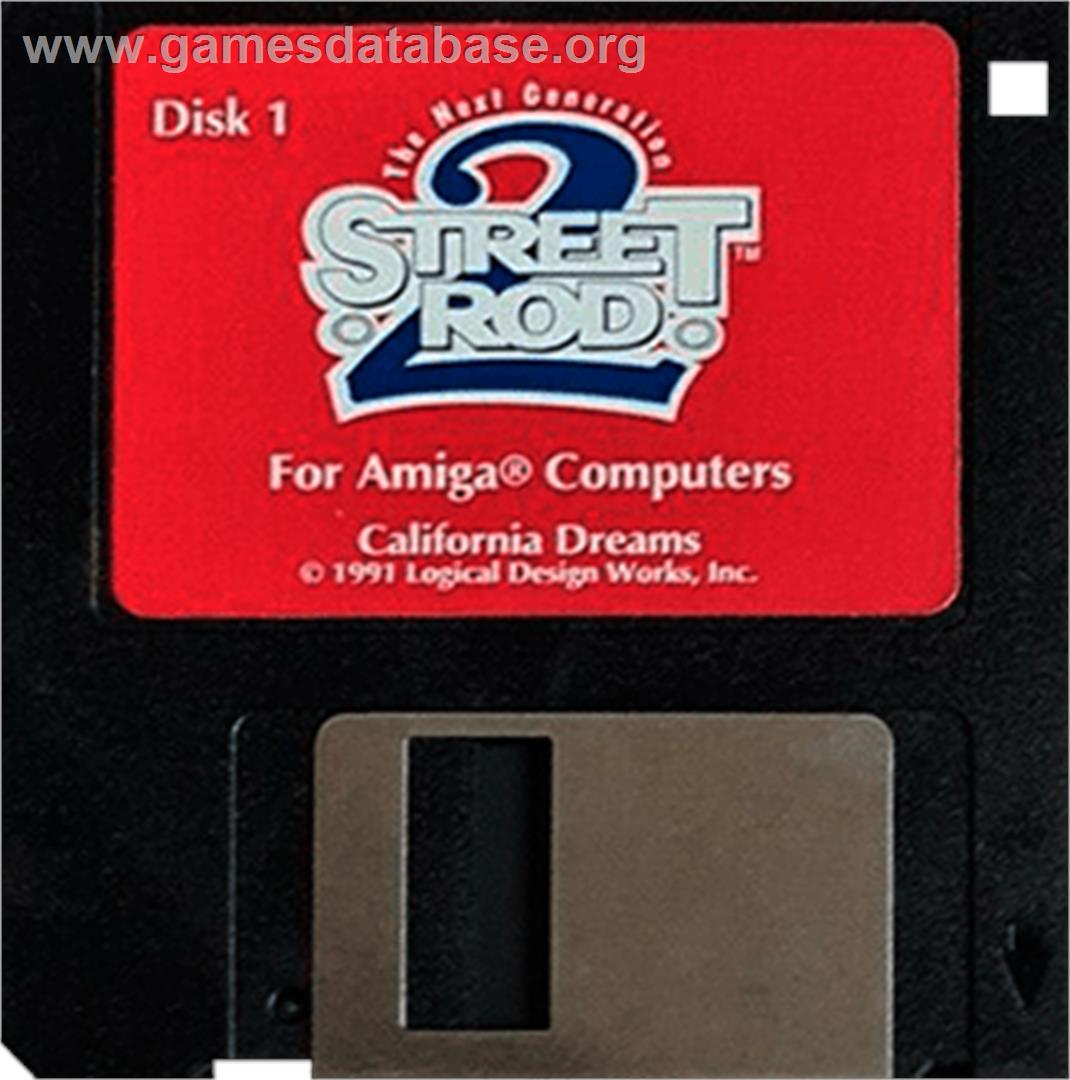 Street Rod 2: The Next Generation - Commodore Amiga - Artwork - Cartridge