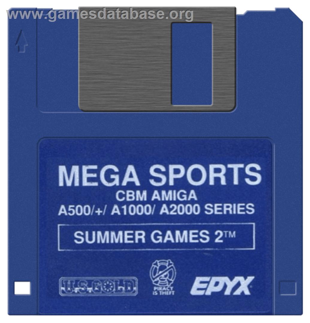 Summer Games 2 - Commodore Amiga - Artwork - Cartridge