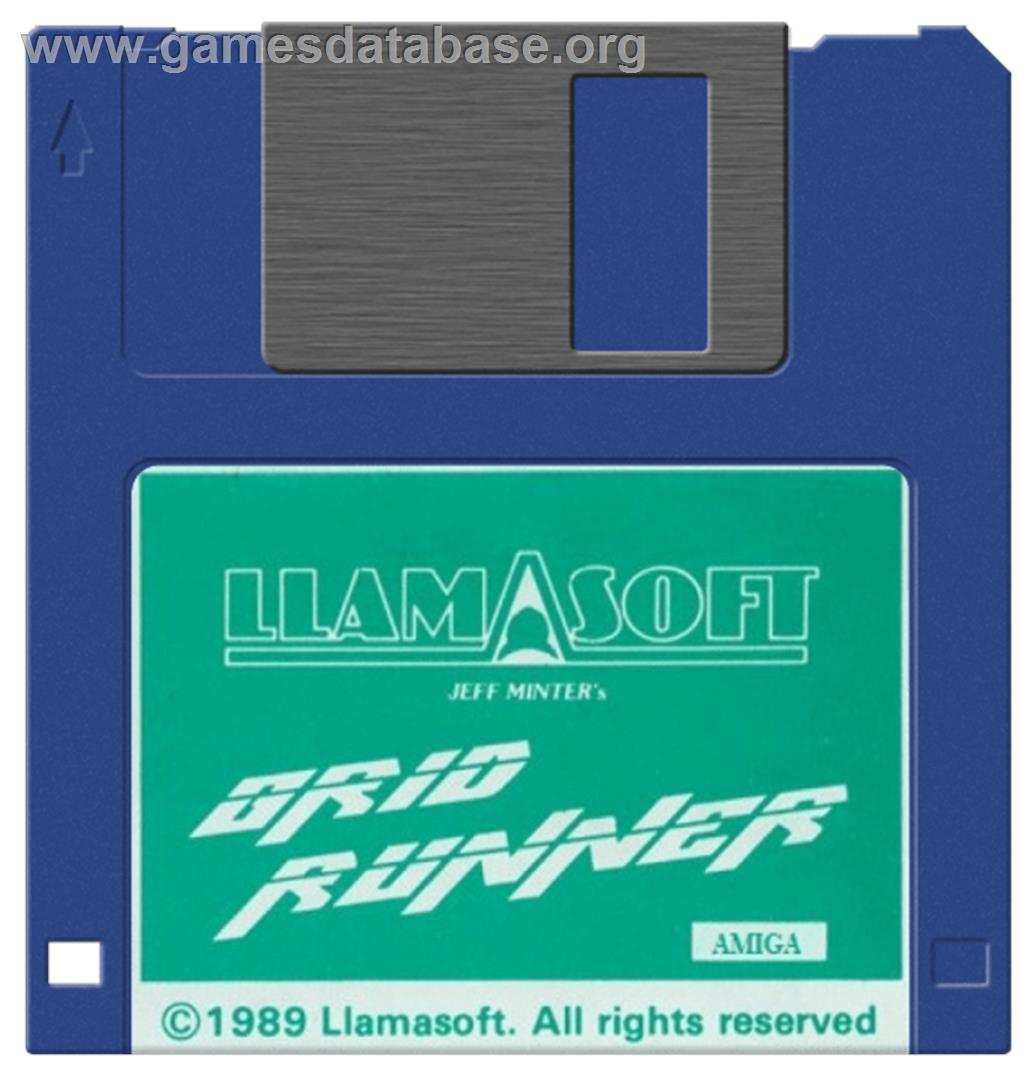 Super Grid Runner - Commodore Amiga - Artwork - Cartridge