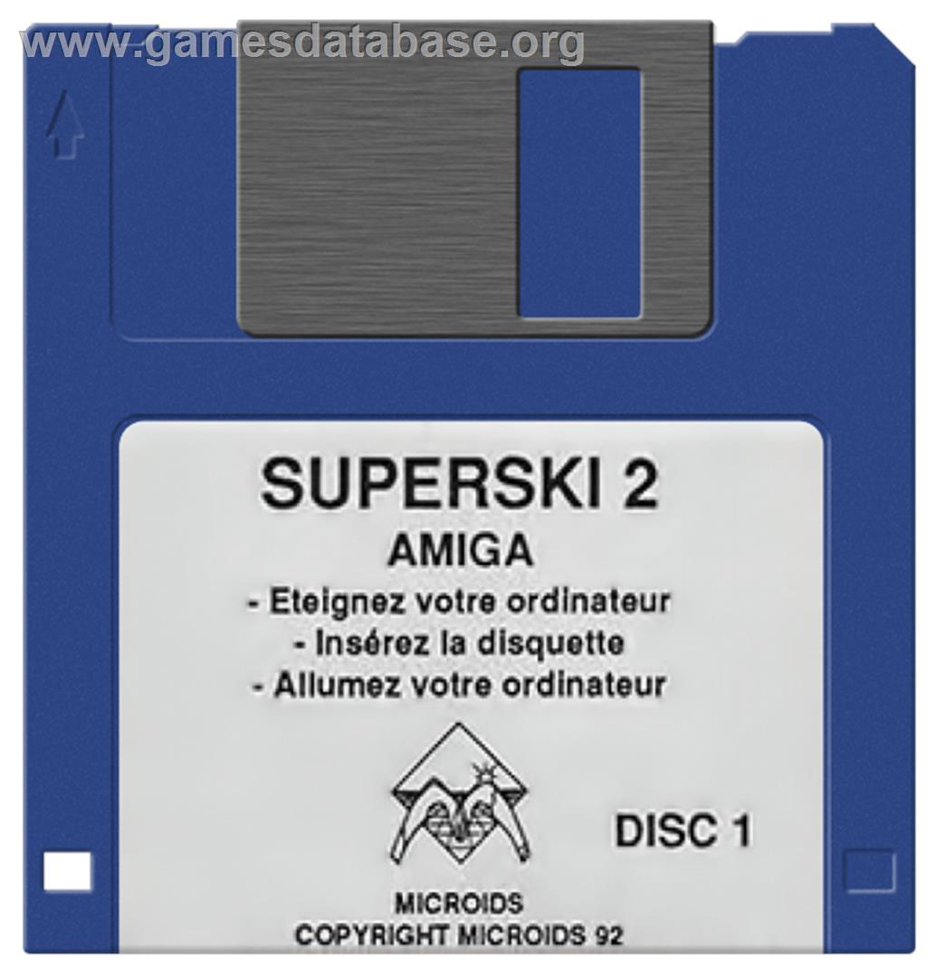 Super Ski 2 - Commodore Amiga - Artwork - Cartridge