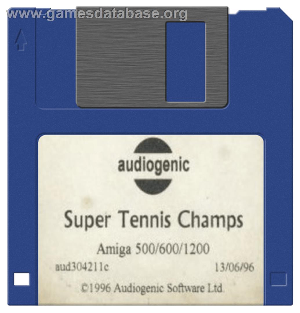 Super Tennis Champs - Commodore Amiga - Artwork - Cartridge