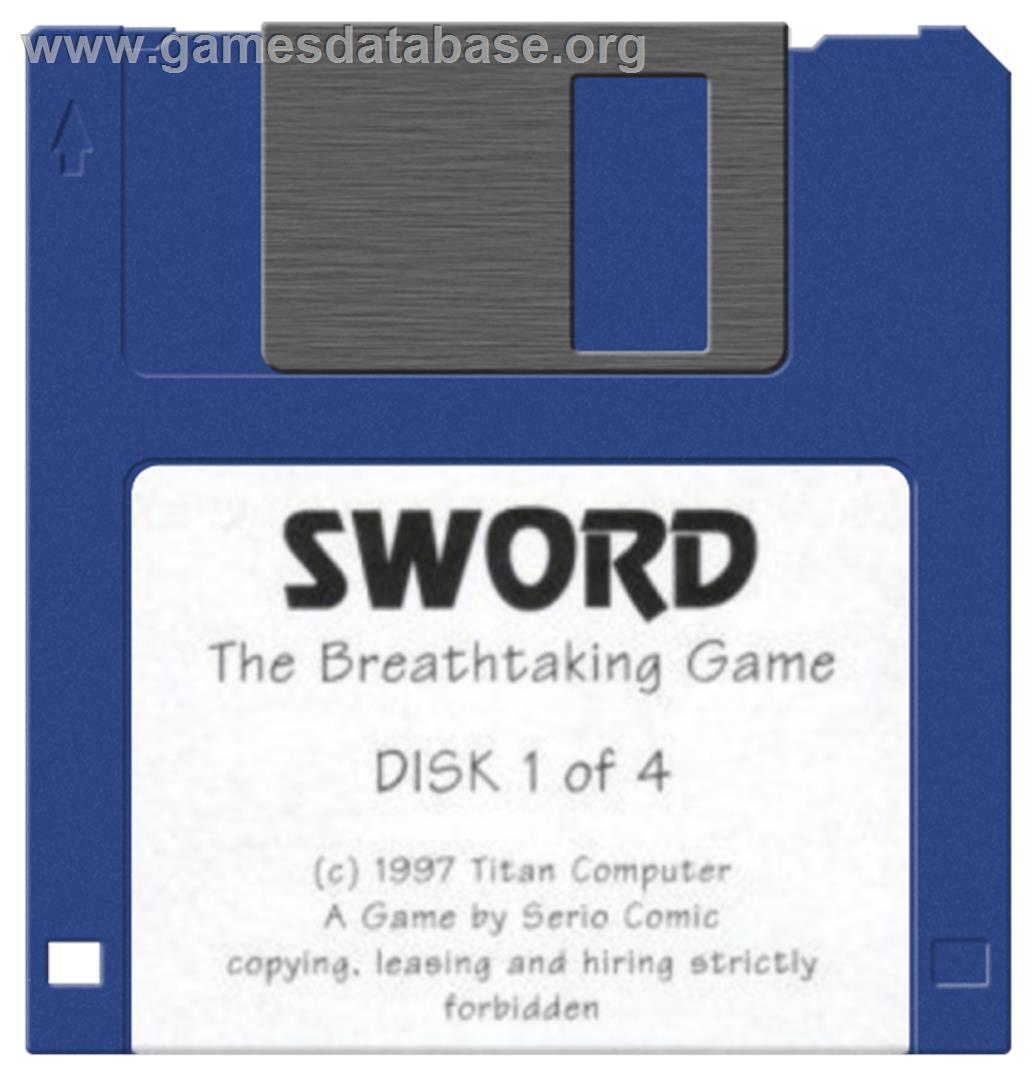 Sword - Commodore Amiga - Artwork - Cartridge
