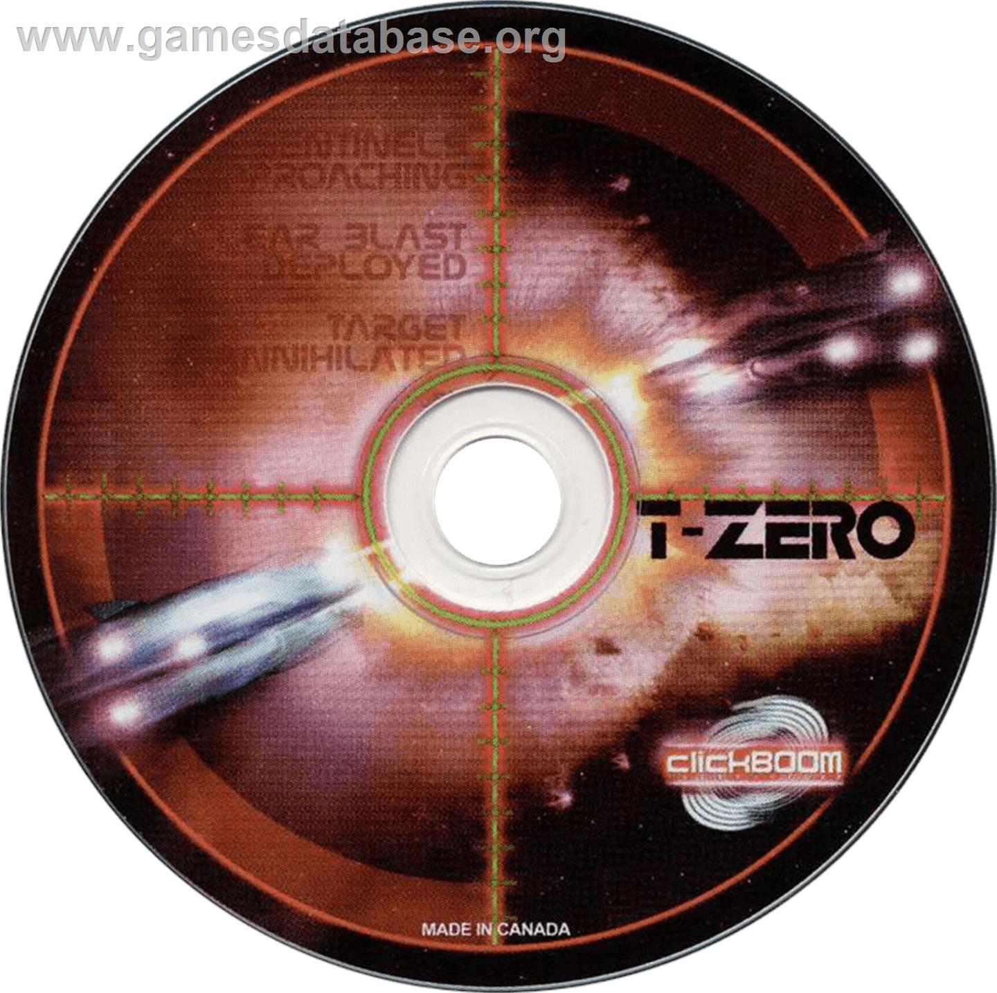 T-Zero - Commodore Amiga - Artwork - Cartridge