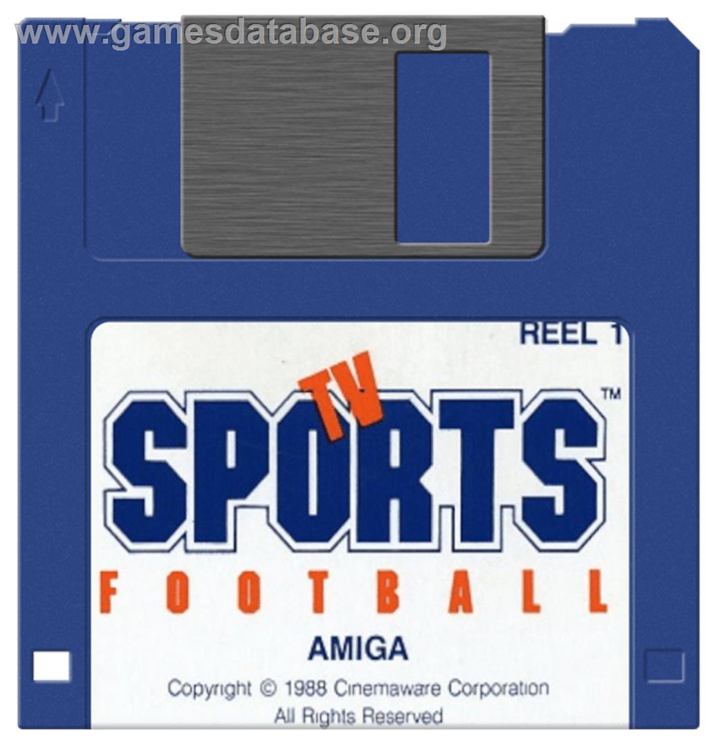 TV Sports Football - Commodore Amiga - Artwork - Cartridge