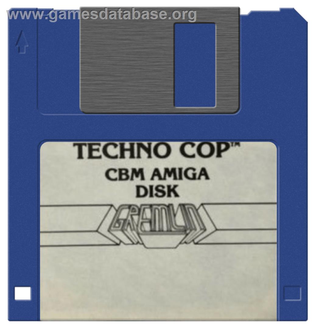 Techno Cop - Commodore Amiga - Artwork - Cartridge