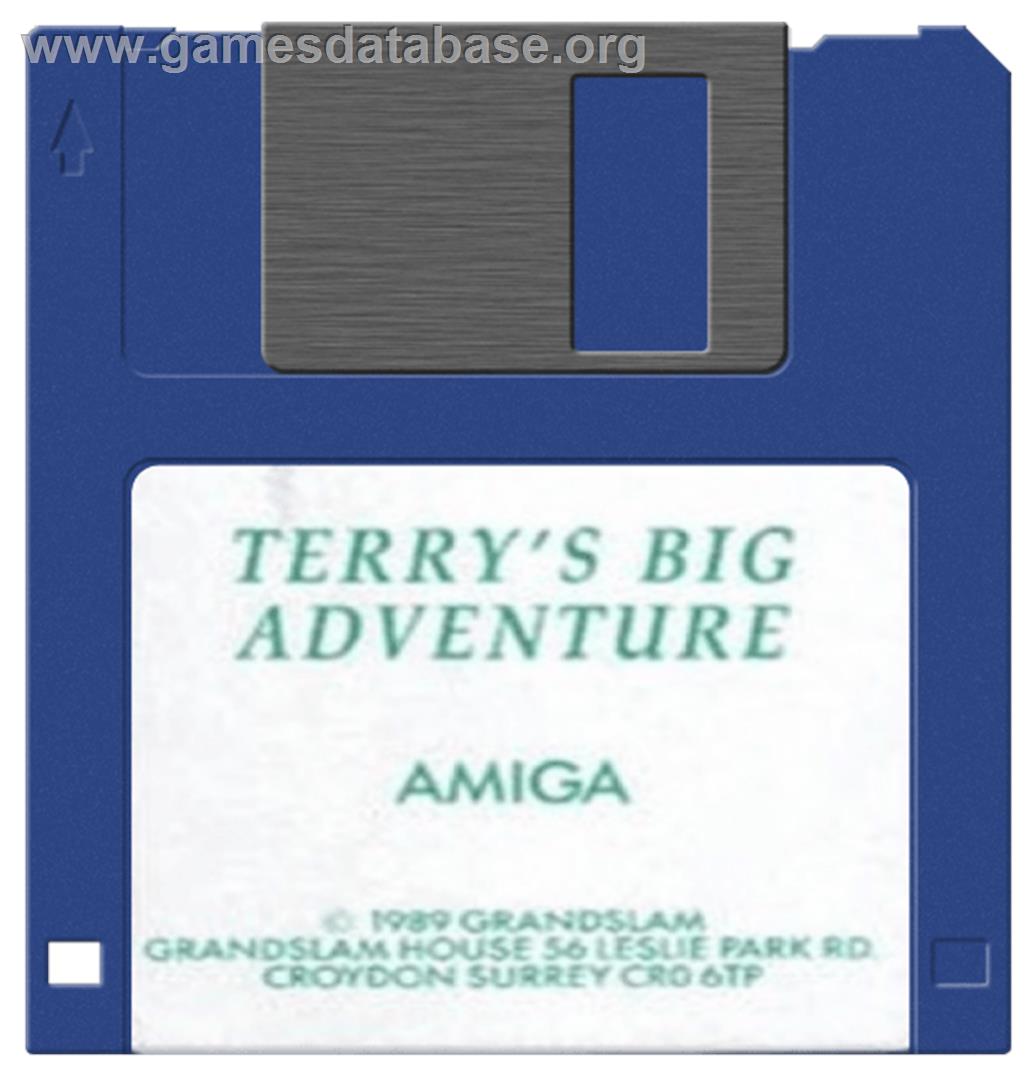 Terry's Big Adventure - Commodore Amiga - Artwork - Cartridge