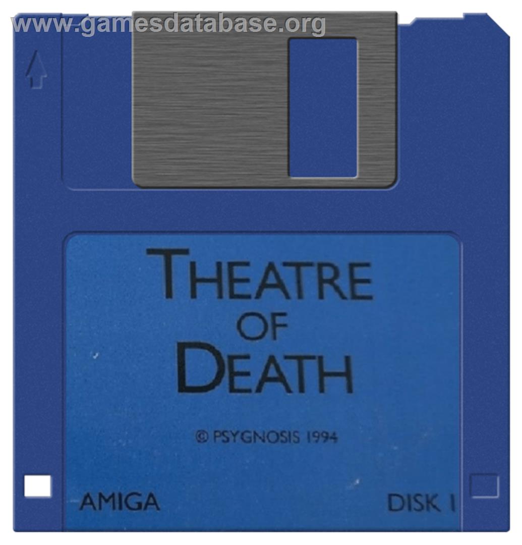 Theatre of Death - Commodore Amiga - Artwork - Cartridge