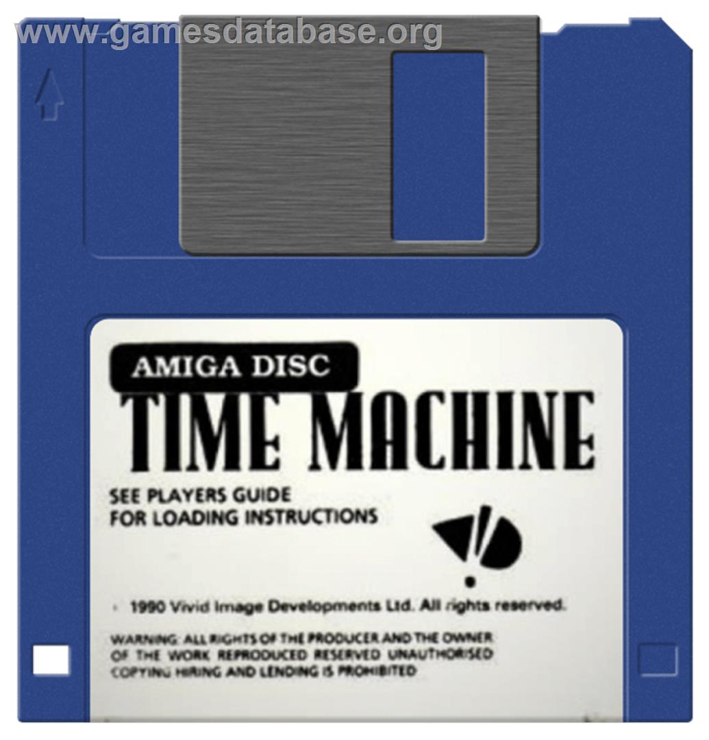 Time Machine - Commodore Amiga - Artwork - Cartridge