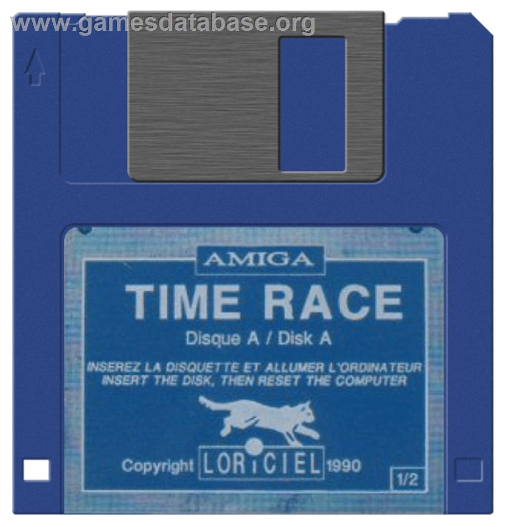 Time Race - Commodore Amiga - Artwork - Cartridge