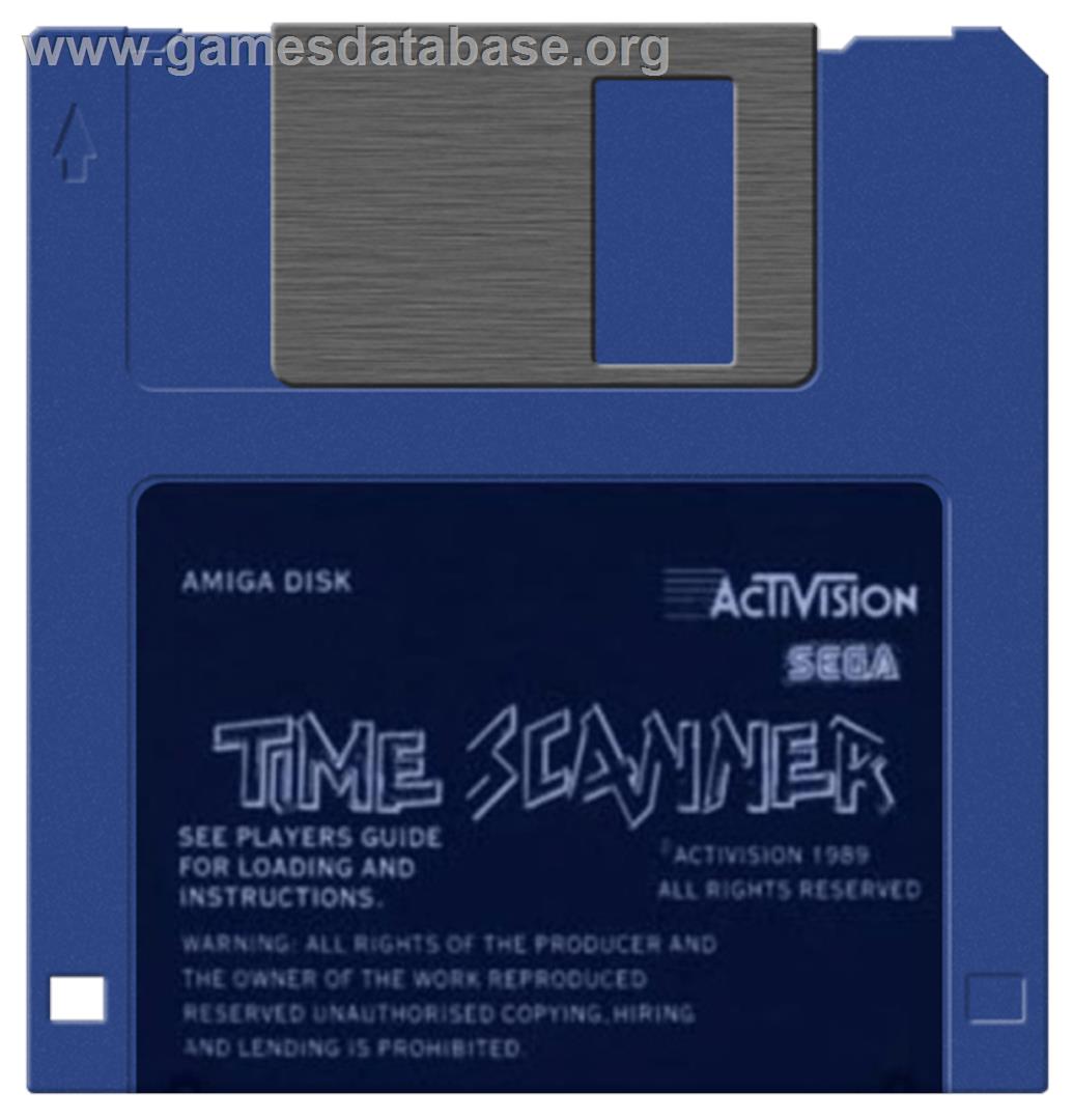 Time Scanner - Commodore Amiga - Artwork - Cartridge