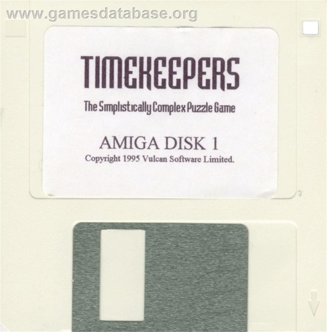 Timekeepers - Commodore Amiga - Artwork - Cartridge