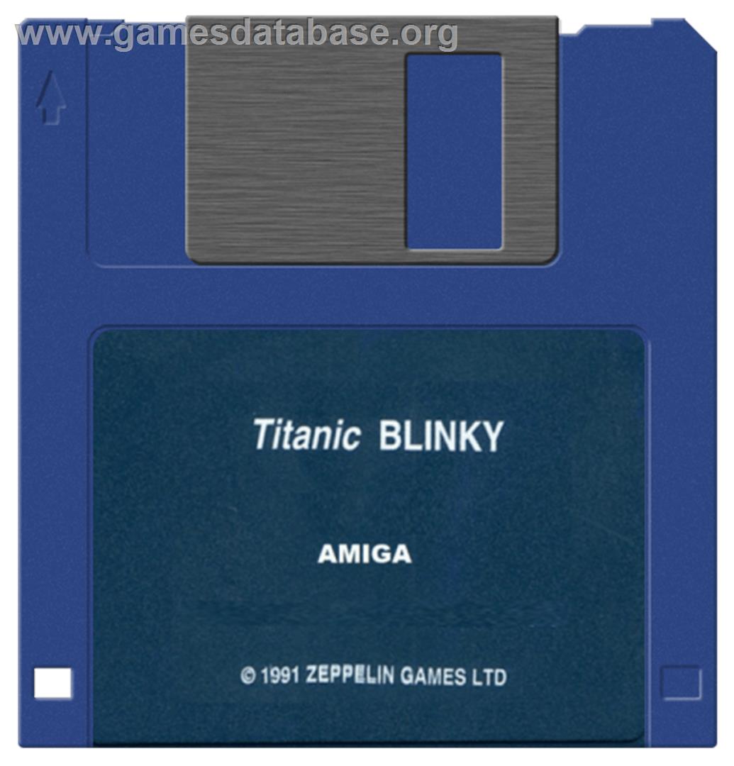 Titanic Blinky - Commodore Amiga - Artwork - Cartridge