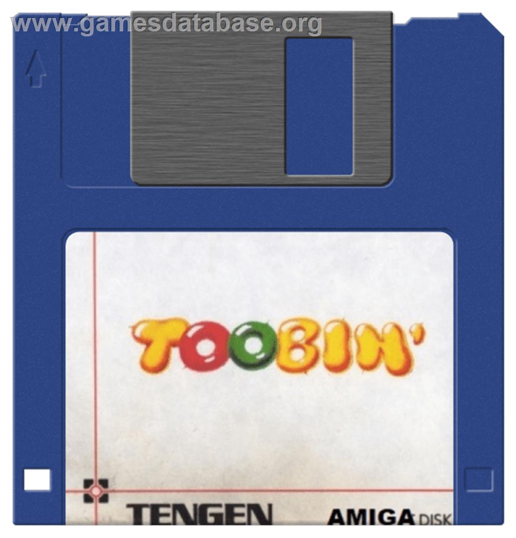 Toobin' - Commodore Amiga - Artwork - Cartridge