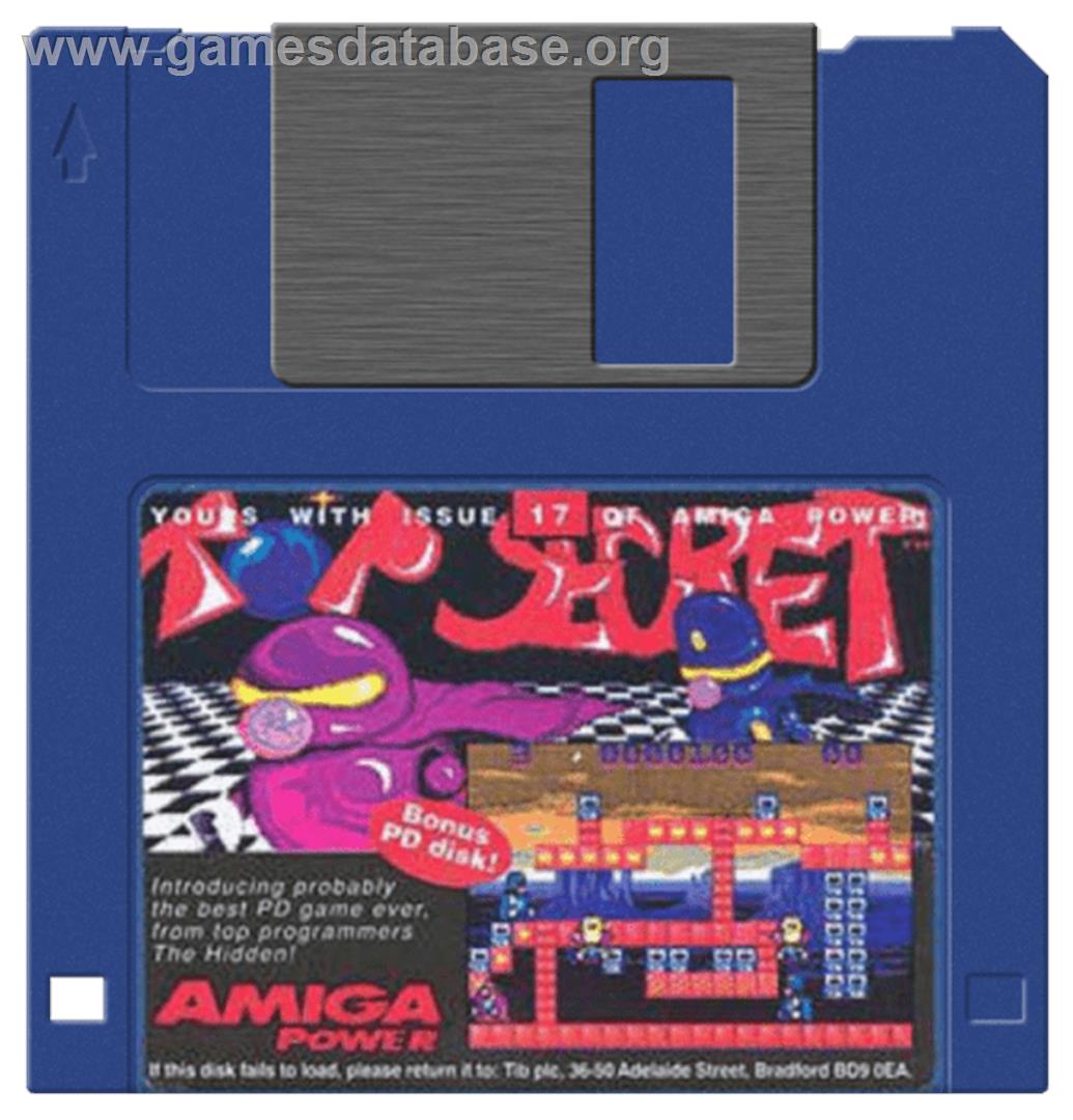 Top Secret - Commodore Amiga - Artwork - Cartridge