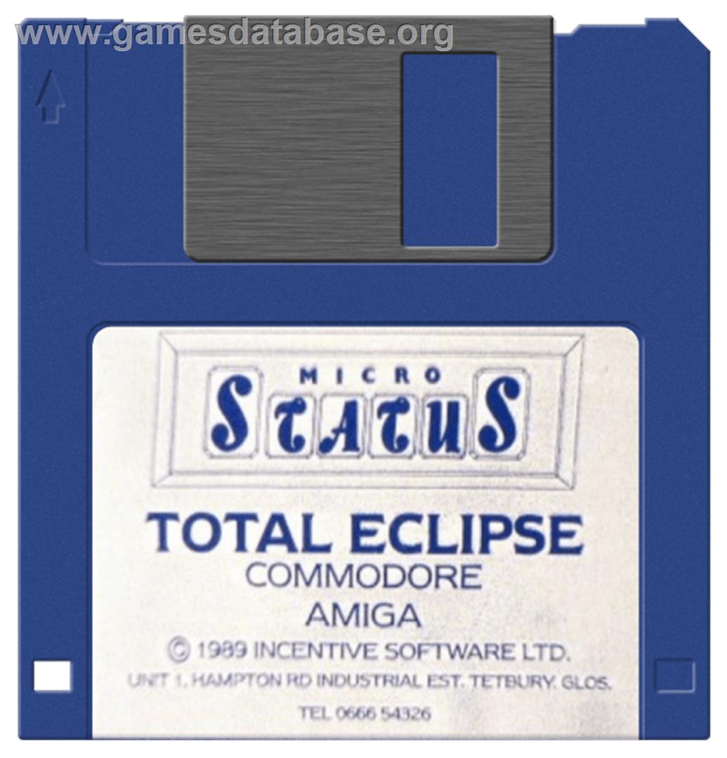 Total Eclipse - Commodore Amiga - Artwork - Cartridge