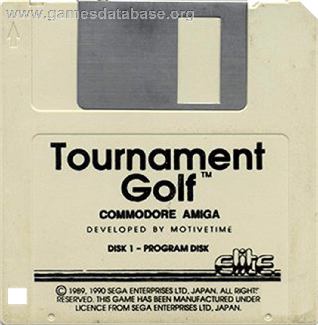Tournament Golf - Commodore Amiga - Artwork - Cartridge