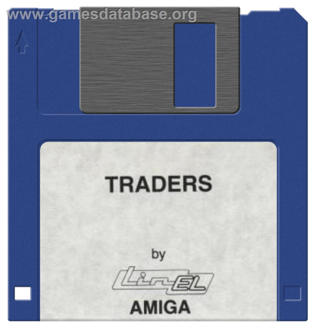 Traders: The Intergalactic Trading Game - Commodore Amiga - Artwork - Cartridge