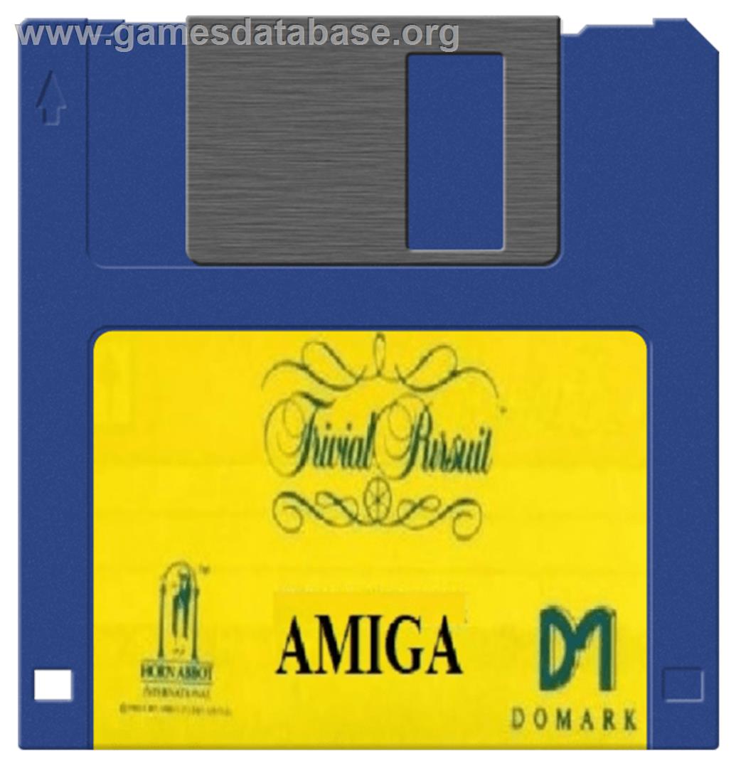 Trivial Pursuit: A New Beginning - Commodore Amiga - Artwork - Cartridge