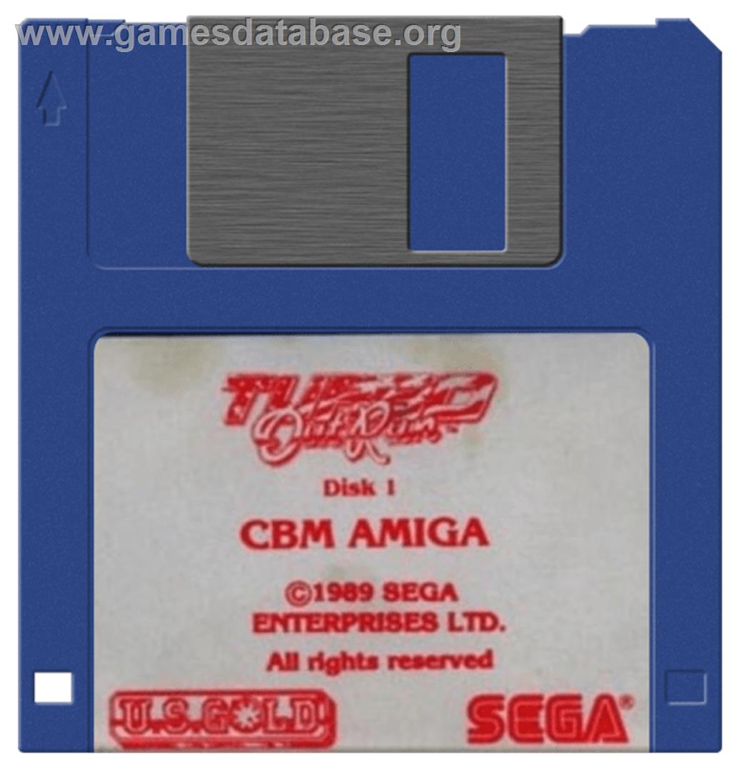 Turbo Out Run - Commodore Amiga - Artwork - Cartridge