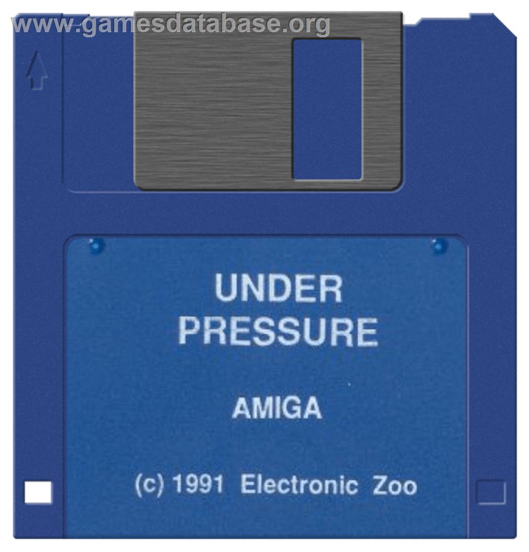 Under Pressure - Commodore Amiga - Artwork - Cartridge