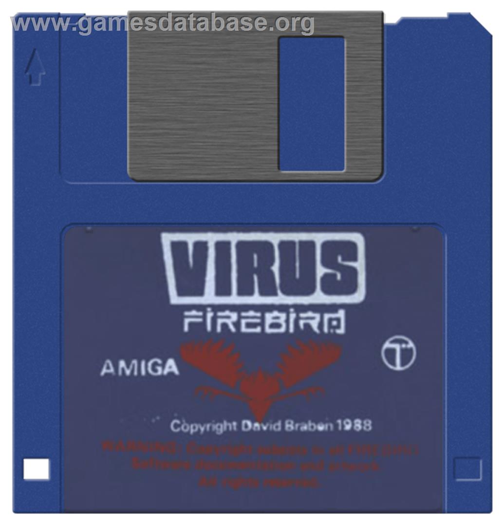 Virus - Commodore Amiga - Artwork - Cartridge