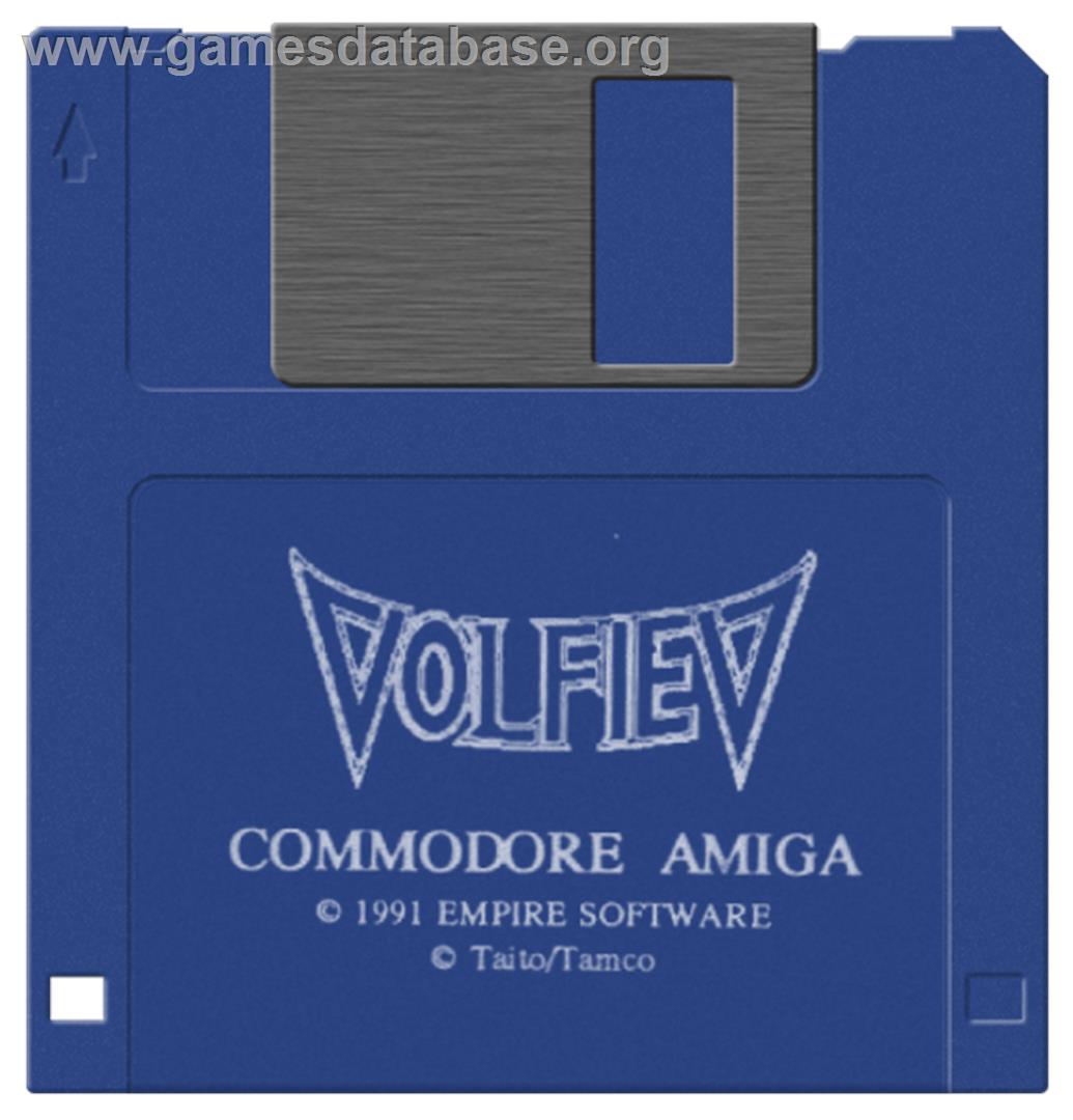Volfied - Commodore Amiga - Artwork - Cartridge