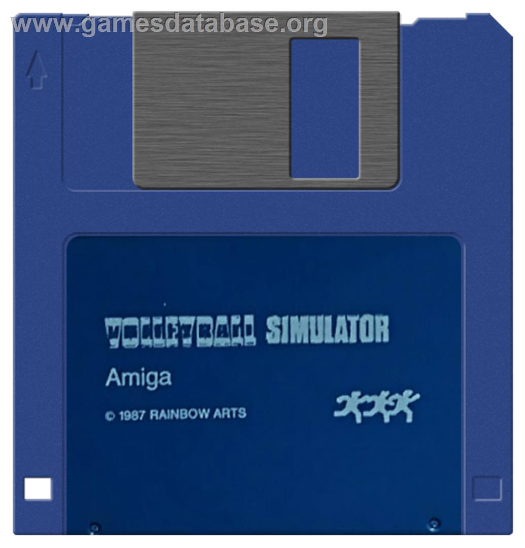 Volleyball Simulator - Commodore Amiga - Artwork - Cartridge