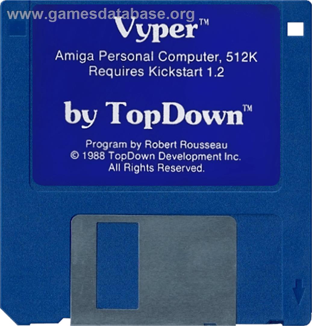 Vyper - Commodore Amiga - Artwork - Cartridge